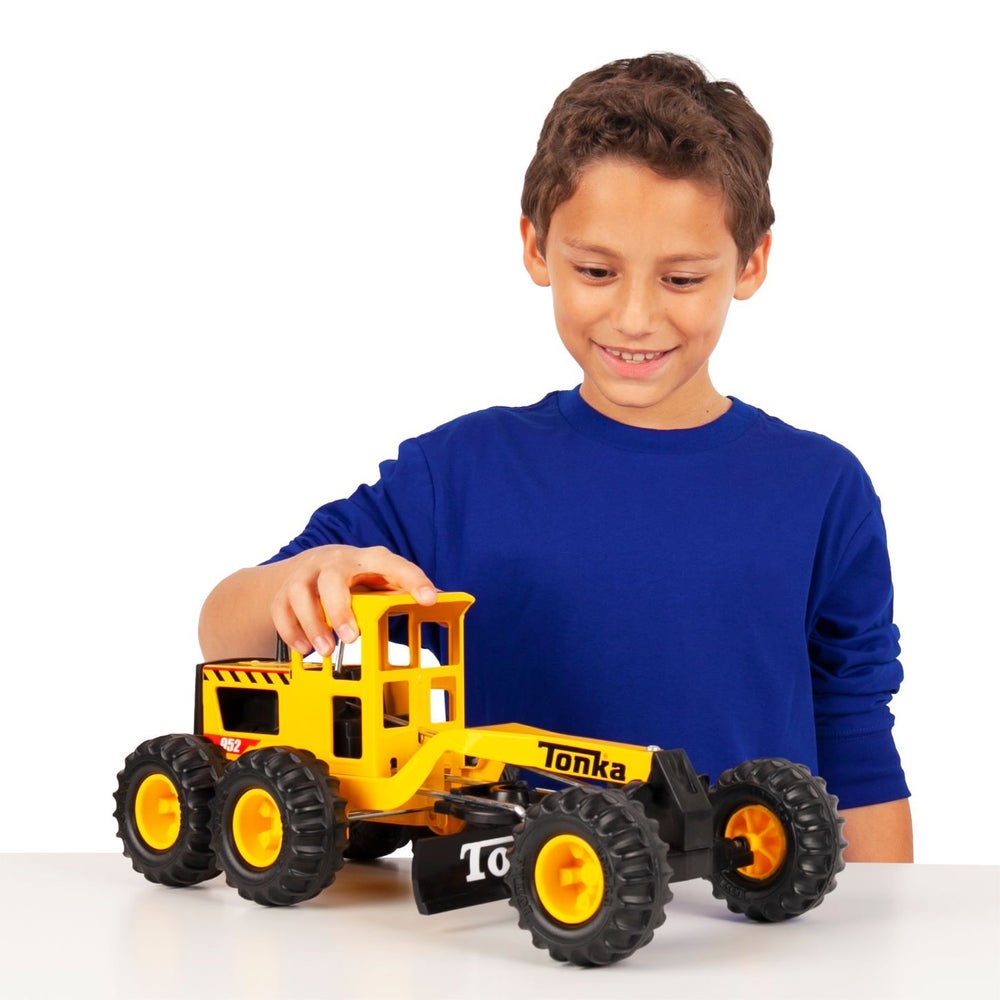 18" STEEL CLASSICS ROAD GRADER (2) BL